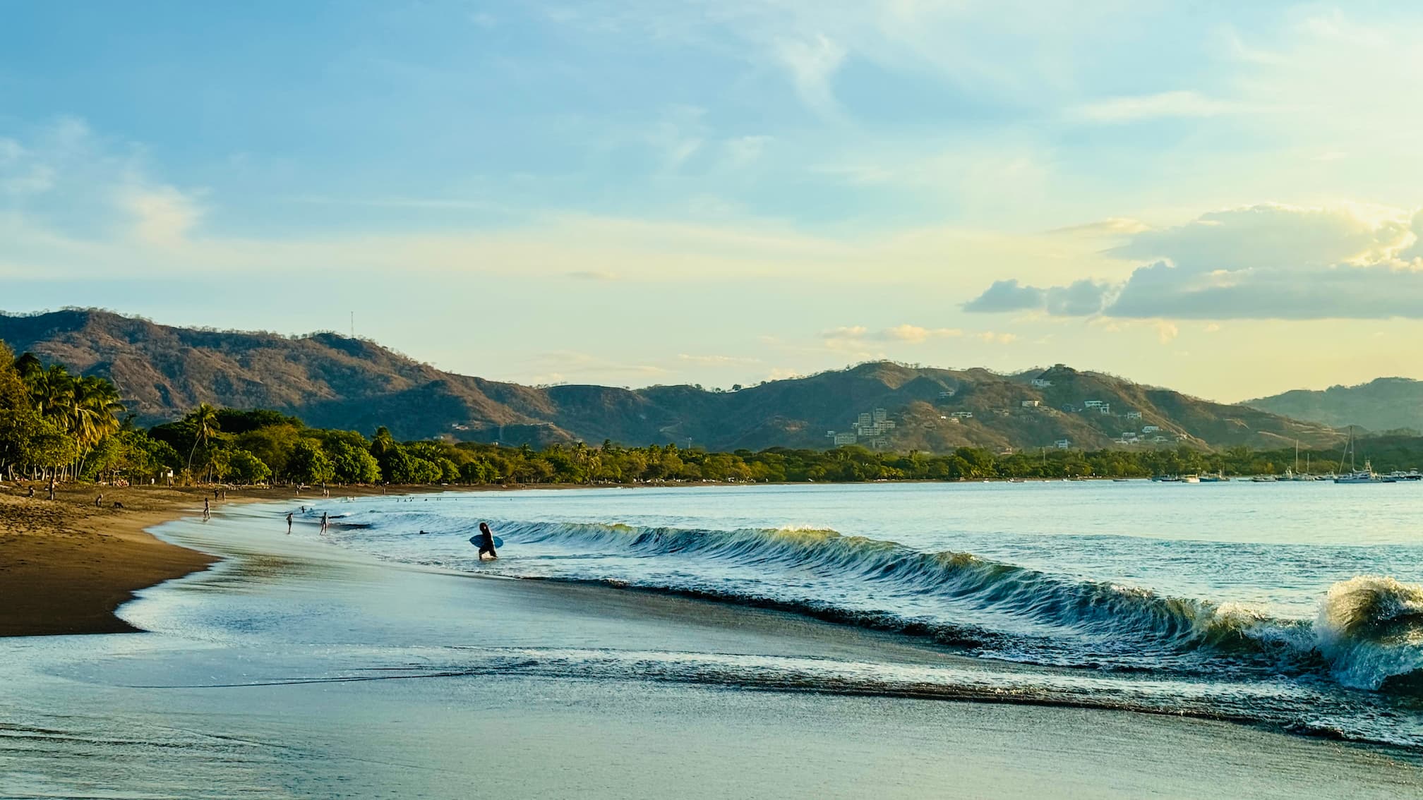 Coco Beach - A view from the northern corner of Coco Bay